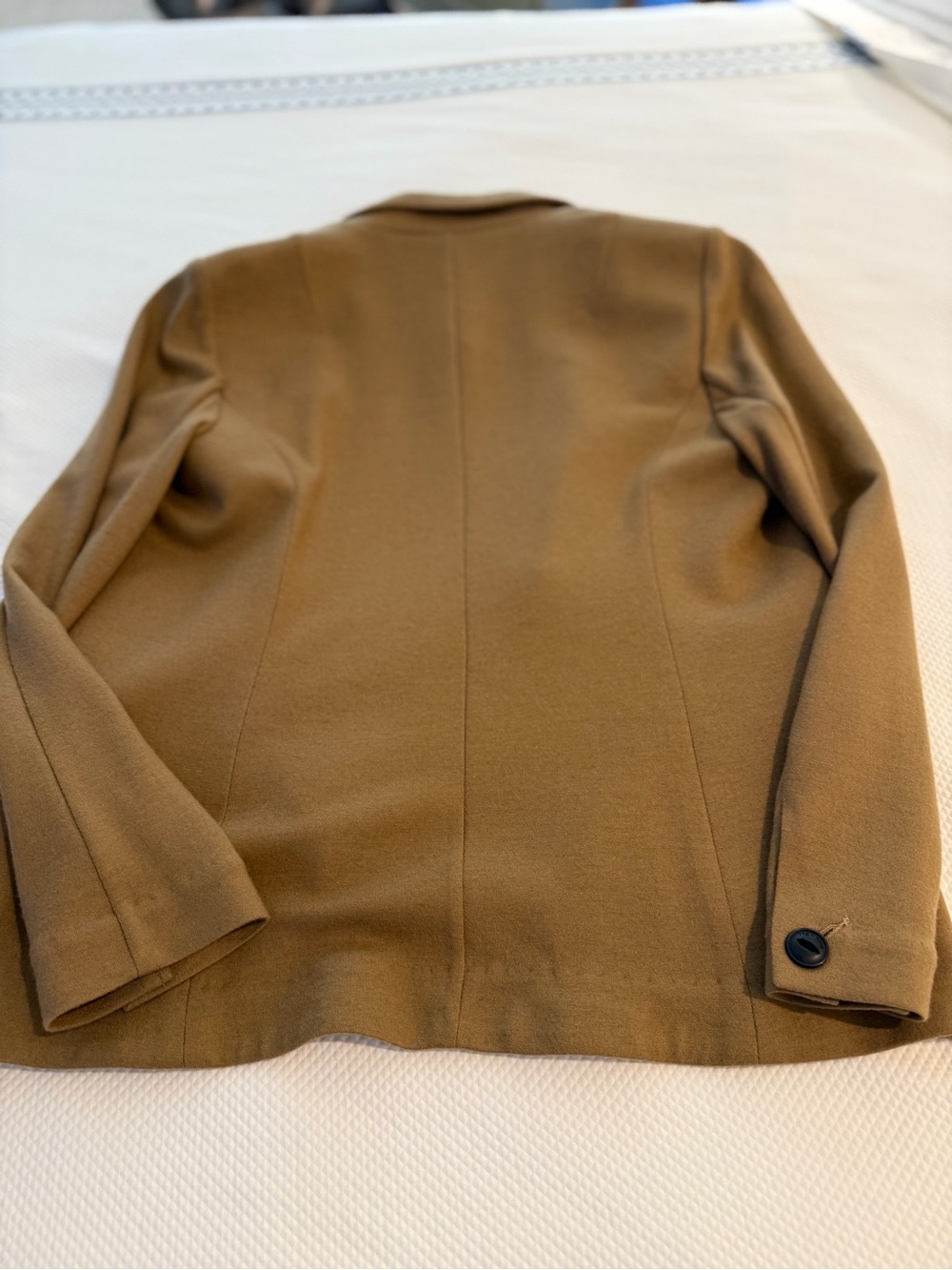 Rag & Bone New York Camel 100% Wool Knit Blazer – Size 10 – Made in USA - Picture 8 of 9